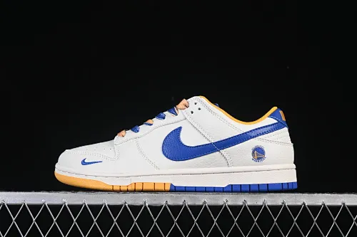 All categories Nk SB Dunk Series Nk SB Dunk Low High-end customized low-top sneakers Nike SB Dunk Low NBA joint Golden State Warriors Anniversary high-end customized low-top casual sneakers CS1688-108